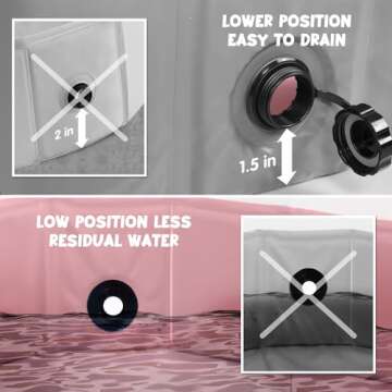 Furrybaby Dog Pool - Portable Foldable Kiddie Pool