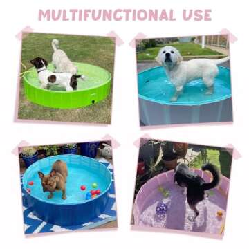 Furrybaby Dog Pool - Portable Foldable Kiddie Pool