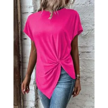 Stylish Twist Knot Top for All Occasions - Remidoo