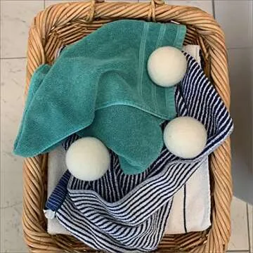 MightyNest Plastic-Free Laundry Set I Meliora Cleaning Products Refillable Lemon Powder Laundry Detergent and 3-Pack Reusable Wool Dryer Balls, Ecofriendly Laundry Alternatives Set