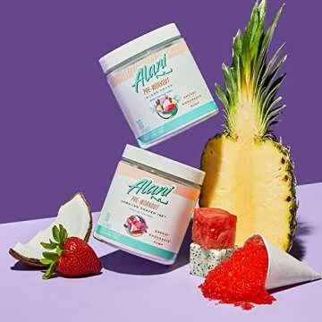 Alani Nu Pre Workout Powder Island Crush, Amino Energy Boost, Endurance Supplement, Sugar Free, 200mg Caffeine, L-Theanine, Beta-Alanine, Citrulline, 30 Servings