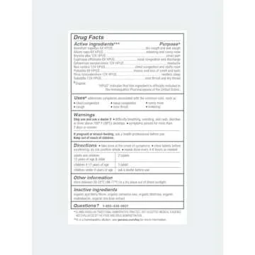 Genexa Cold Crush | Multi-Symptom Cough & Cold Relief for Adults | Delicious Organic Acai Berry Flavor | Certified Organic & Non-GMO | Homeopathic Remedy Made Clean | 180 Chewable Tablets (3 Pack)