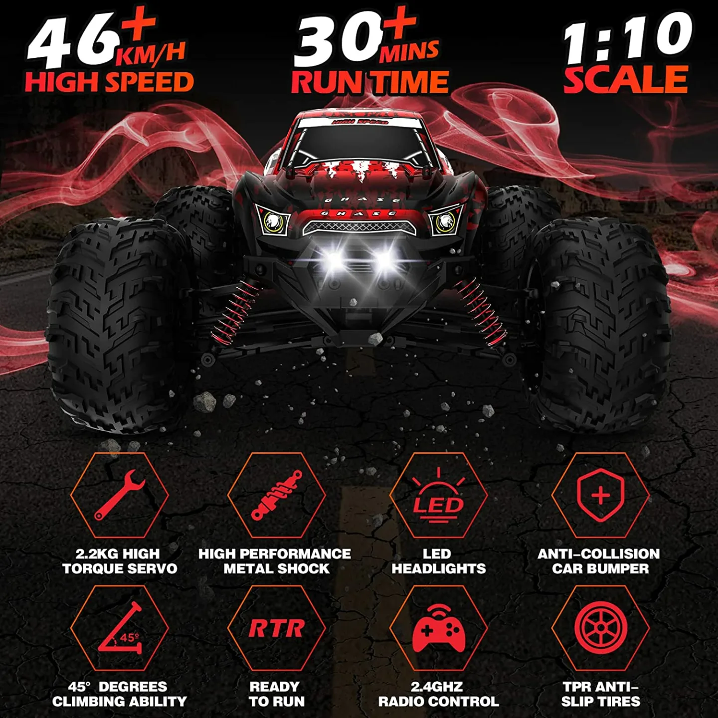 High-Speed RC Truck