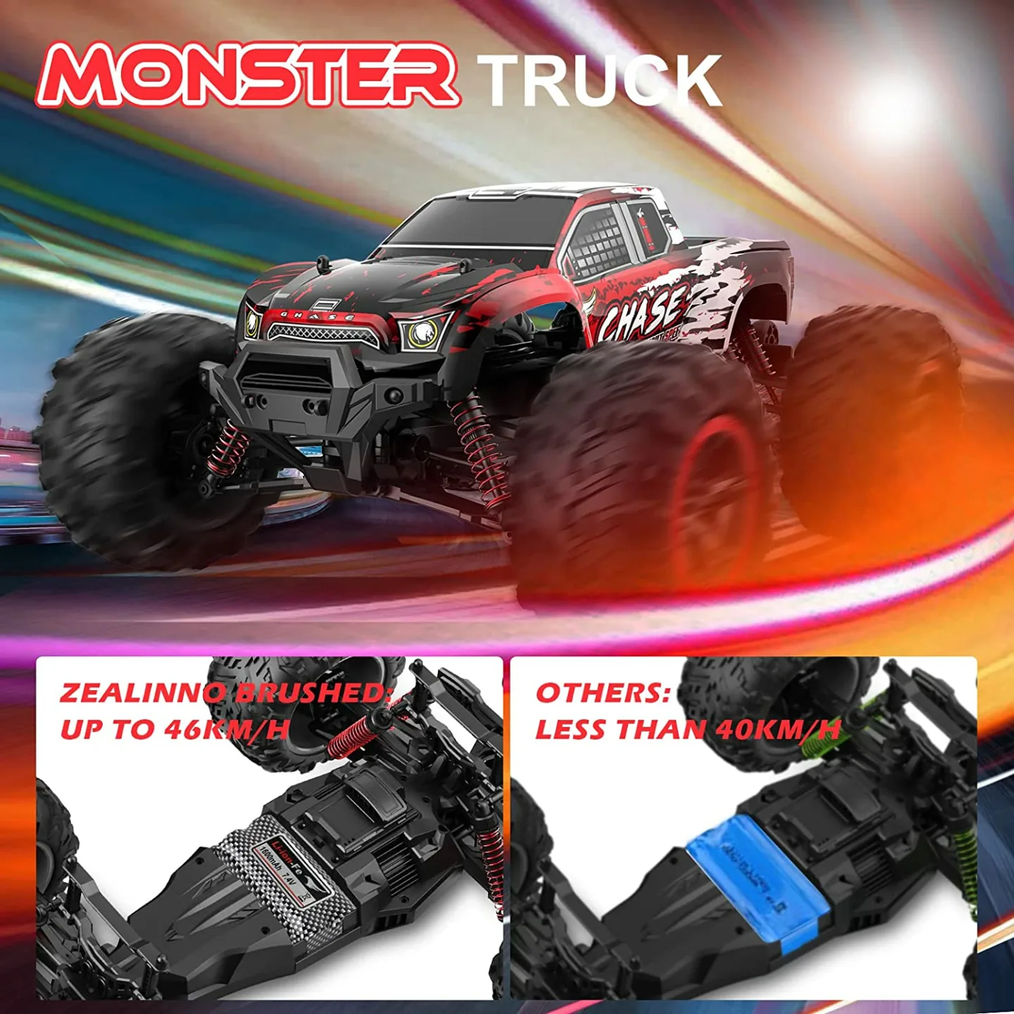 High-Speed RC Truck