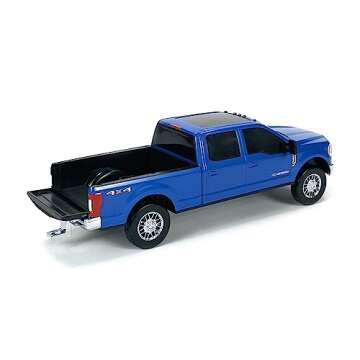 Big Country Toys Realistic Ford® Truck Toy & Trailer Hitch, 1:20 Scale Farm Toys for 3 Year Old Boys…