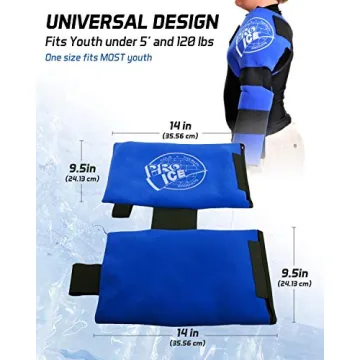 Pro Ice Youth Shoulder and Elbow Ice Pack Wrap