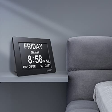 SVINZ Dementia Clock with Ultra Large Display for Seniors