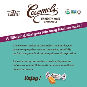 Organic Vegan Cocomels Coconut Milk Caramels - Dairy Free