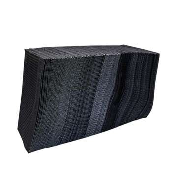 500 Black Dental Bibs - Waterproof Disposable Hygienic Bibs