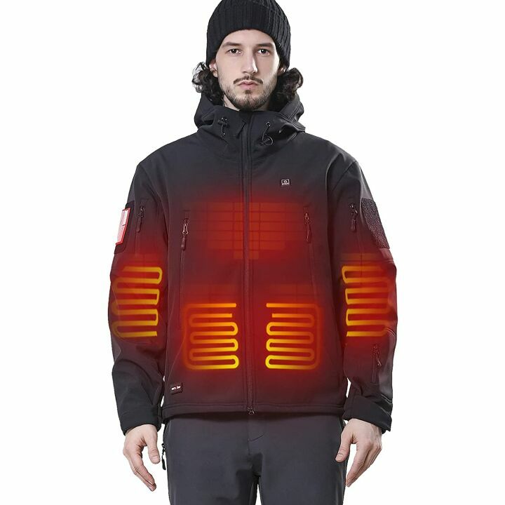 Heated Jacket with Battery Pack - Winter Essential