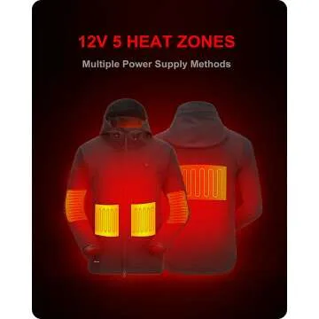 Heated Jacket with Battery Pack - Winter Essential