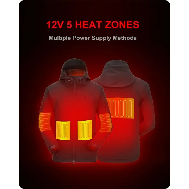 Heated Jacket with Battery Pack - Winter Essential