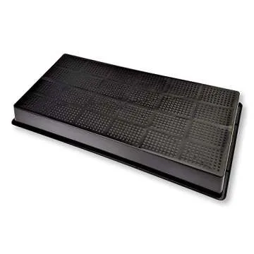 Bootstrap Farmer Mesh Bottom 1020 Trays - 10 Pack Extra Strength Microgreens Soil Blocks Hyroponics