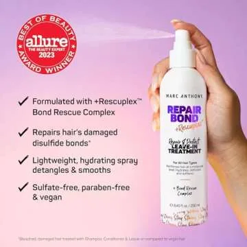 Marc Anthony Leave-In Conditioner Repairs & Strengthens Hair