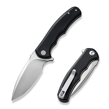 CIVIVI Mini Praxis Folding Pocket Knife, 2.98" D2 Steel Blade G10 Handle Small EDC Knife with Pocket...