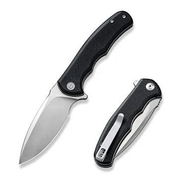 CIVIVI Mini Praxis Folding Pocket Knife, 2.98" D2 Steel Blade G10 Handle Small EDC Knife with Pocket...