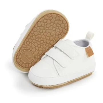 BEIDI Baby Girls Boys Shoes Soft Anti-Slip Sole Newborn First Walkers Star High Top Canvas Denim Uni...
