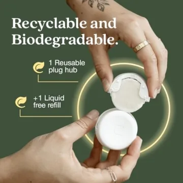 Non Toxic Lemon Leaf & Thyme Plug-in Air Freshener - 45+ Days