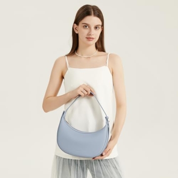 BOSTANTEN Crescent Bag for Women Adjustable Crossbody Purse