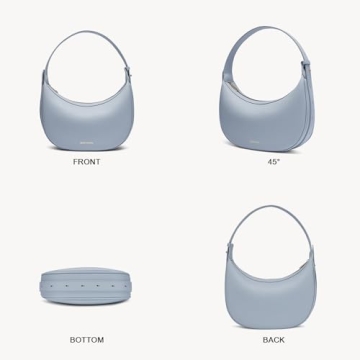 BOSTANTEN Crescent Bag for Women Adjustable Crossbody Purse