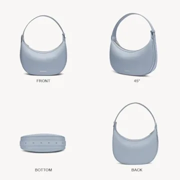 BOSTANTEN Crescent Bag for Women Adjustable Crossbody Purse