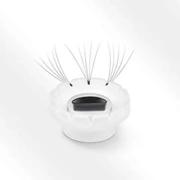 Mulutoo 400 Pcs Eyelashes Extension Volume Lashes Fan Blossom Cups,Quick Blossom Cup,Glue Holder and Lash Organizer Tool,for Eyelash Grafting, Nail Art, Quick Volume Lash