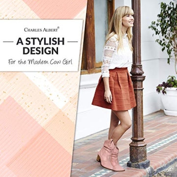 Comfortable Charles Albert Cowboy Boots for Fashion-Forward Women