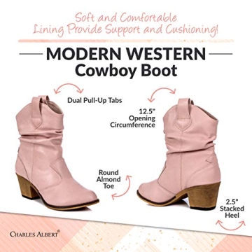 Comfortable Charles Albert Cowboy Boots for Fashion-Forward Women