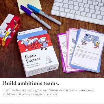 Pip Decks Team Tactics Card Deck for Strong Leadership