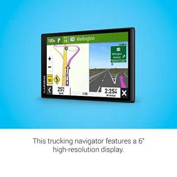 Garmin dēzl™ OTR610 GPS Truck Navigator for Precision Navigation