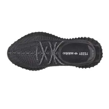 adidas Mens Yeezy Boost 350 V2 Slip On Sneakers Shoes Casual - Black - Size 4.5 M