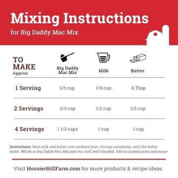 Hoosier Hill Farm Big Daddy Mac Mix, 1LB (Pack of 1)