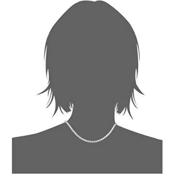 Amazon Essentials Tennis Necklace with Cubic Zirconia