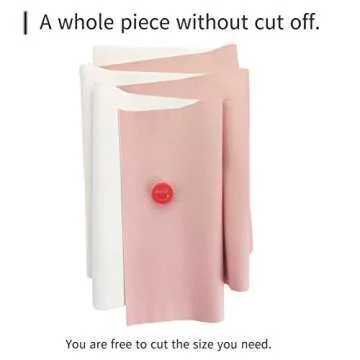 AOUXSEEM Pink Faux Leather Roll for DIY Crafting 11.8"x52"