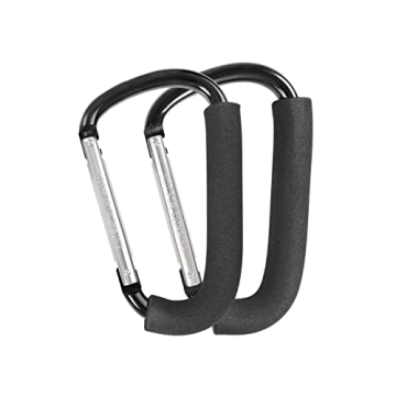 Stroller Hooks - Heavy-Duty Large Carabiner for Easy Carrying and Convenience