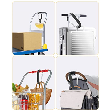 Stroller Hooks for Hands-Free Shopping and Convenience