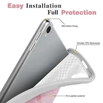 MoKo iPad Pro 12.9 Slim Lightweight Case with Pencil Holder