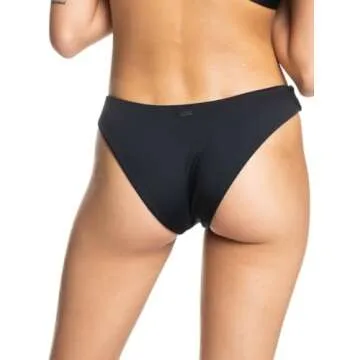 Roxy Women's High Leg Bikini Bottom for Beach Fun