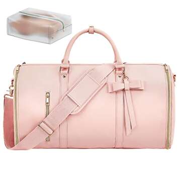 Elegant Garment Bags for Travel, Stylish Carry On Bag