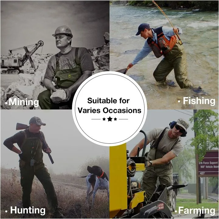 TIDEWE Waterproof Fishing & Hunting Chest Waders