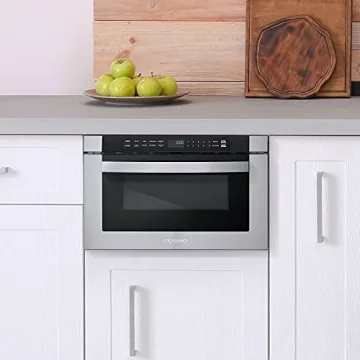 COSMO 24 in. Microwave Drawer with Automatic Presets