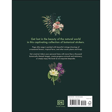 Botanist's Sticker Anthology Nature Lover's Dream Collection