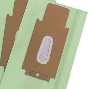 DVC Green Double Wall Type CC Compatible With Oreck XL Upright Vacuum Cleaner Bags (Pack of 8)