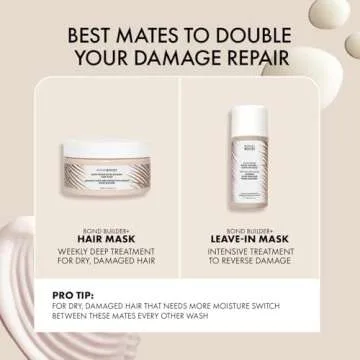 BONDIBOOST Rapid Repair Bond Builder + Hair Mask for Damaged Hair [8.45 fl oz], Deep Conditioning Treatment + Restores Strength & Shine