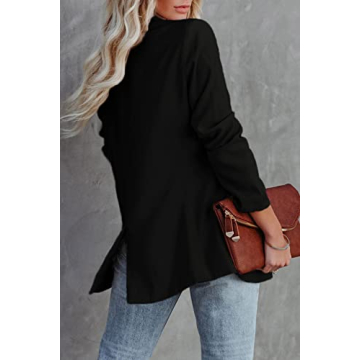 PRETTYGARDEN Women's Casual Blazer Lightweight Stylish Comfortable