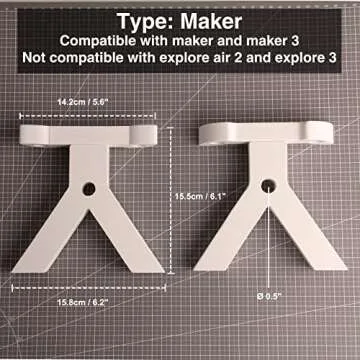 LOPASA Stand Legs for Cricut Maker 3 - Space Saver