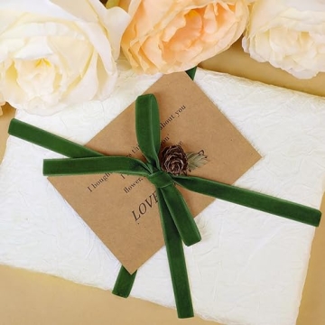 Luxury Velvet Ribbon for Gift Wrapping and Crafts