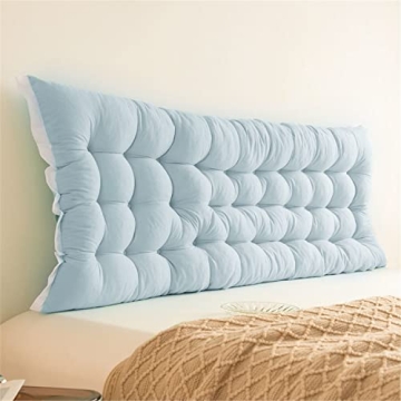 Headboard Pillow Upholstered Wall Mounted Headboard Dorm Bed Large Bolster Headboard Positioning Sup...