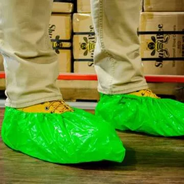 ShuBee Waterproof Shoe Covers Durable Disposable Floor Protection