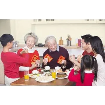 ELLZK Chinese Red Envelopes Lucky Money Envelopes 2025 Chinese New Year Snake Year Envelope Small (6 Patterns 36 Pcs) Gold Foil